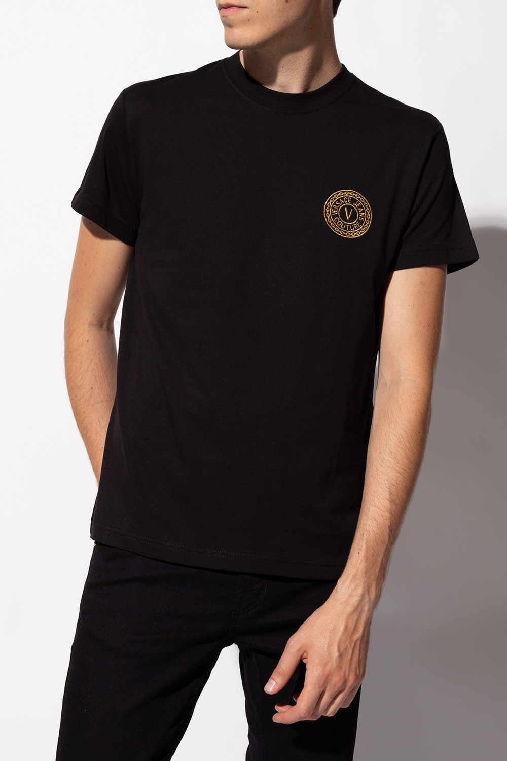 Versace Jeans Couture T-shirt with logo | Men's Clothing | IetpShops